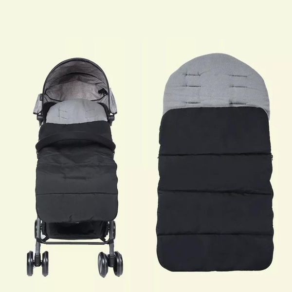 

stroller parts & accessories modren warm universal baby solid brushed toddler footmuff portable travel infant carriage sleeping bag 1pcs