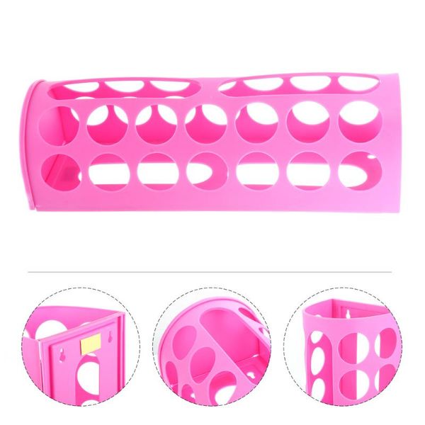 

wallpapers holder 14-holes roll storage organizer craft paper stand