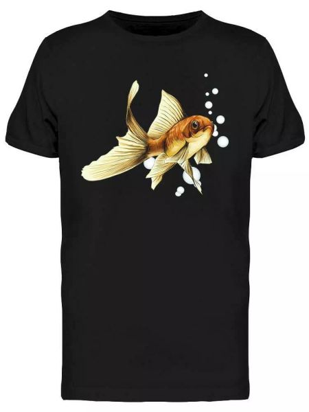 

Goldfish Art Tee Men's -Image by Shutterstock, White;black