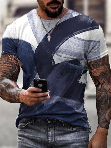 

men's t-shirts 2021 summer retro oversize t shirt men streetwear o-neck short sleeve tees punk style male clothes casual 3d print tshi, White;black