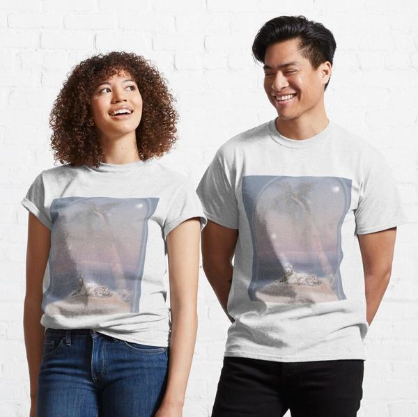 

women's t-shirt t shirt womenÂ lone lioness classic, White
