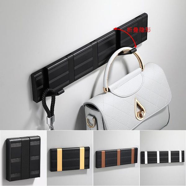 

hooks & rails black invisible hook space aluminum porch coat concealed row five door folding bathroom kitchen bedroom