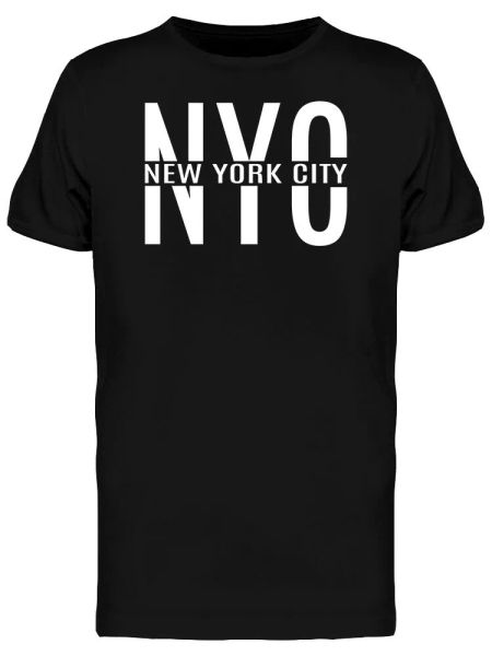 

New York City Nyc Graphic Men's Tee -Image by Shutterstock, White;black
