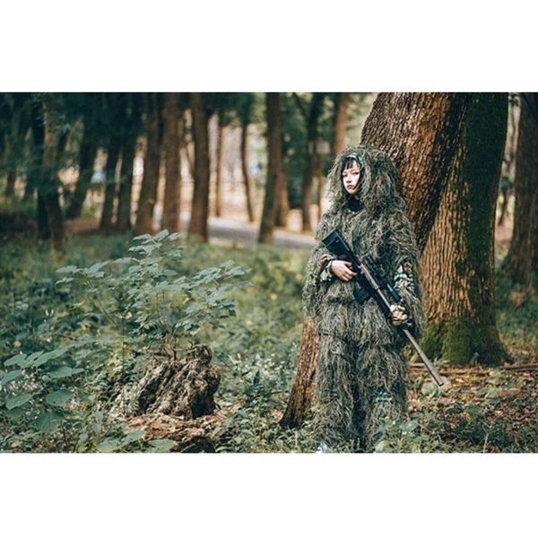 

hunting sets child survival geely clothing camouflage jungle stealth army clothes, Camo