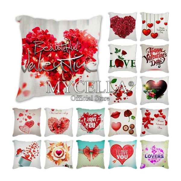 

love flowers modern nordic letter cushion cover floral decorative pillows case livingroom 45x45cm sofa throw pillow covers cushion/decorativ