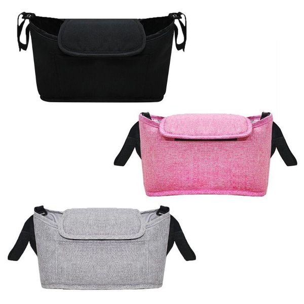

stroller parts & accessories universal baby hanging organizer bag pram cup nappy diaper storage bask