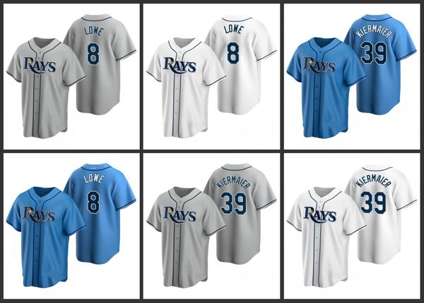 

tampa bay rays men brandon lowe kevin kiermaier women youth jersey, Black