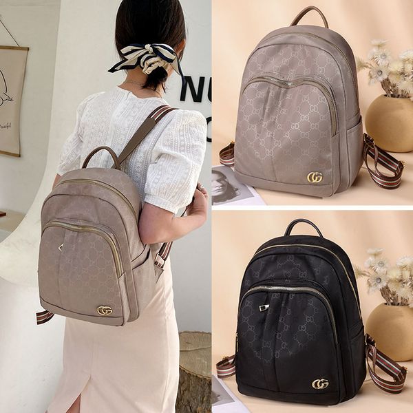 

luxury designer new oxford cloth women's fashion backpack large capacity student schoolbag daily travel