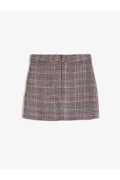 

koton pockets mini skirt skirts, Black