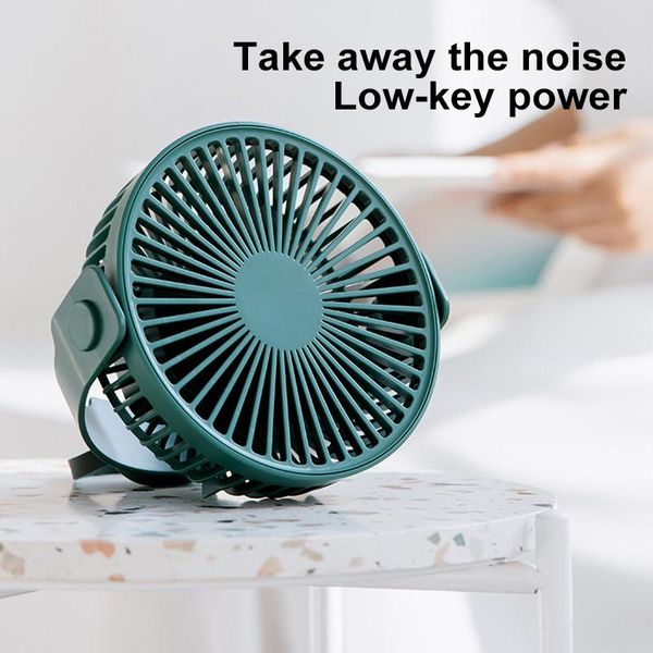 

electric fans mini ceiling fan portable 360 degree rotating air supply indoor usb deskhanging outdoor 4 windshield