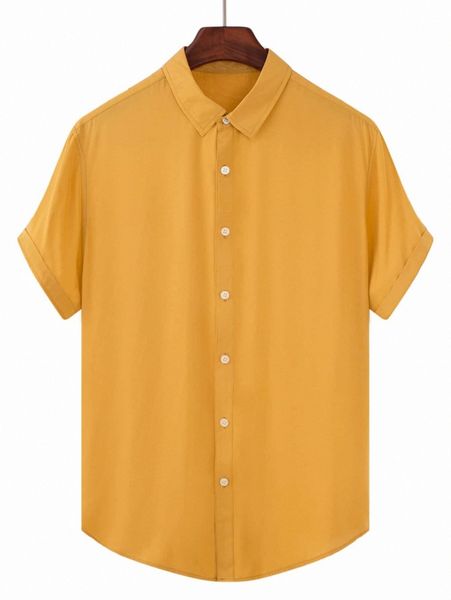 

men button up solid shirt a3vv#, White;black