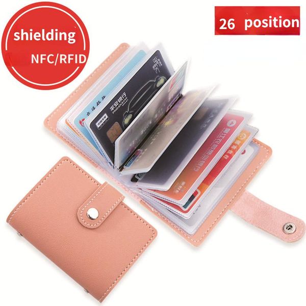 

storage bags home anti-theft brush anti degaussing bank card bag multi slot certificate sleeve driver's license