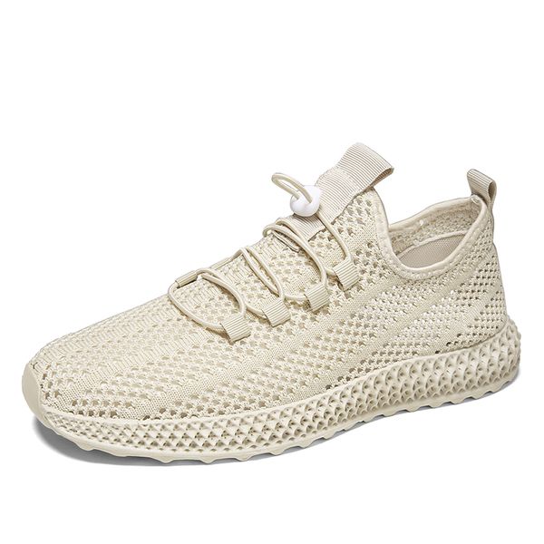 

spring casual shoes 2023 summer men s black white designer breathable outdoor wear mesh mens sports hollow holes tide shoe