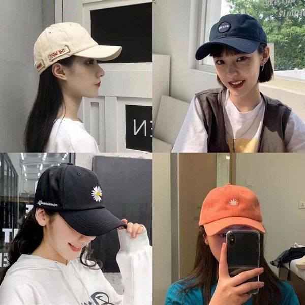 

ball caps cap children's korean versatile ins trendy fashion baseball spring and men's summer sun hat, Blue;gray