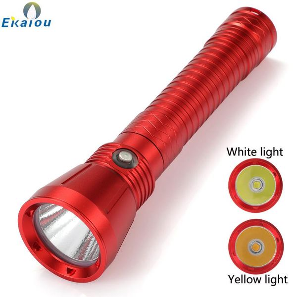 

flashlights torches xhp70.2 led professional strong light diving waterproof ip68 underwater 200m outdoor camping lamp 26650batter