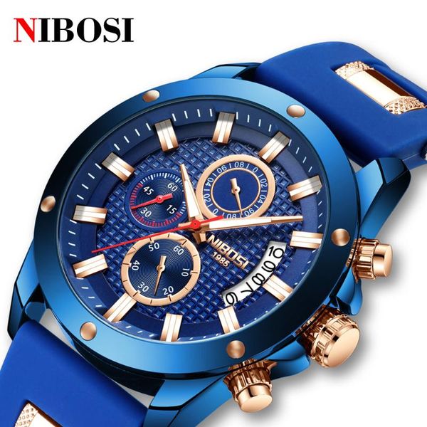 

fashion mens watches sports chronograph quartz watch men date clock waterproof relogio masculino wristwatches, Slivery;brown