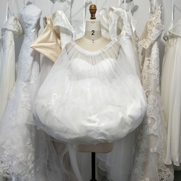 Abito sottoveste bianco da donna Salva sposa dalla toilette Abito da sposa Accessori da sposa