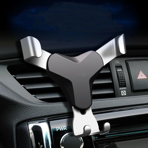 

cell phone mounts & holders 1 pcs gravity car holder in air vent mount clip no magnetic mobile stand support smartphone voiture