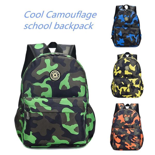

kids backpacks cartoon camouflage school bag printed for kindergarten girls boys children travel nursery small big