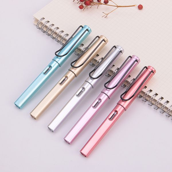 

imitation colorful metal plastic student pen office jewel