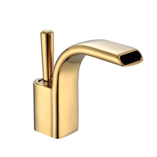 

basin faucet style bathroom waterfall golden taps washbasin water tap sink mixer multiple colors lavatory faucets1
