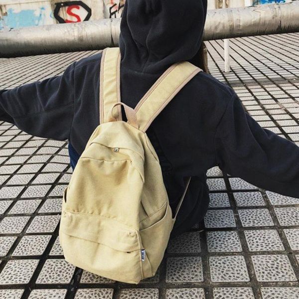 

backpack modo delle donne del plaid zaino studente zainetto per le ragazze adolescenti borsa da in cotone femminile bookbag mochi