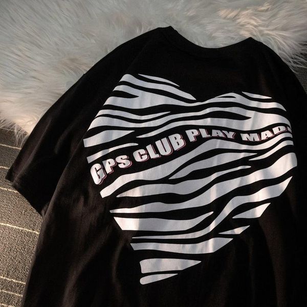 

100% cotton zebra love fashion t-shirt for men and women women's, White