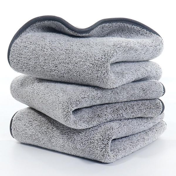 

car wash towel microfiber 75x35cm thick plush care detailing super absorption vehical whole body accessories
