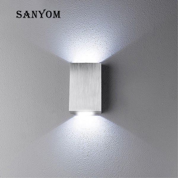 

outdoor wall lamps led mini cube 2w lamp home bright energy-saving for arcade aisle ac 85-265v