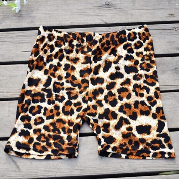 

women's leggings 2021 multicolor casual highstreet leopard print skinny short pants summer modern lady trousers, Black