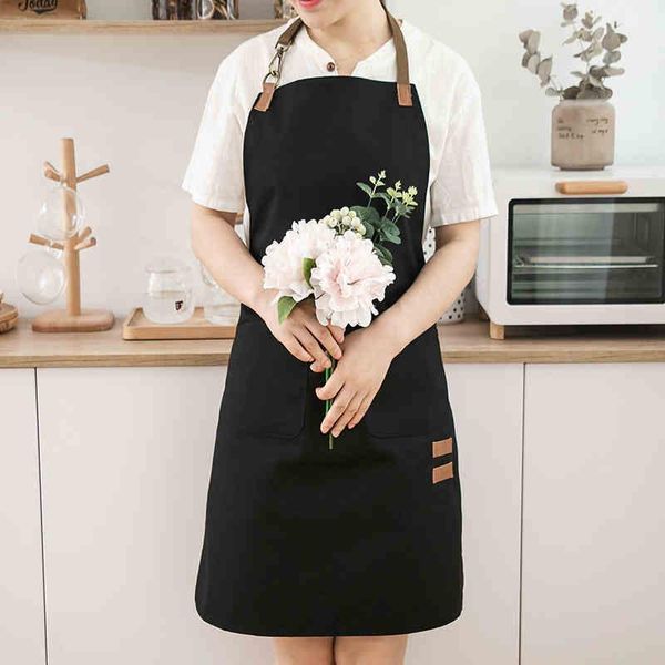 

aprons cowboy apron female waterproof home kitchen coffee shop restaurant waiter male fashion art student workwear gowns delantal