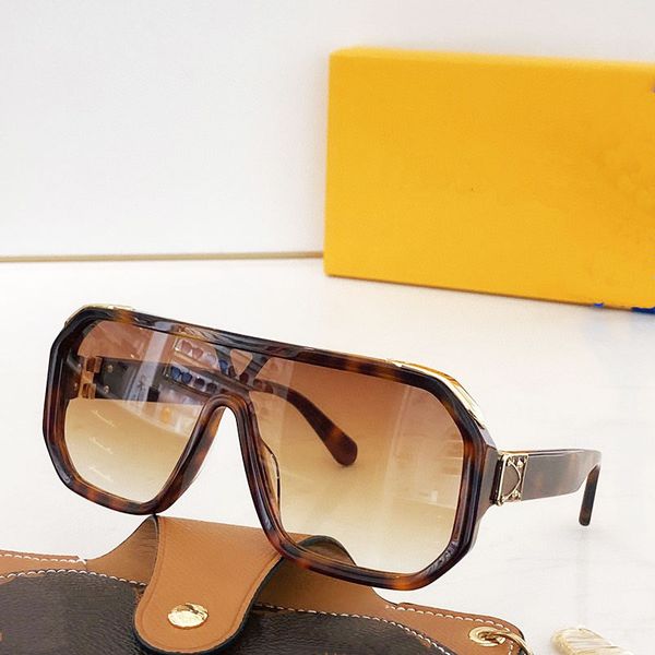 

mens sunglasses 1165 millionaire oversized square frame retro shiny gold summer uv400 lens 1165 glasses with original box, White;black