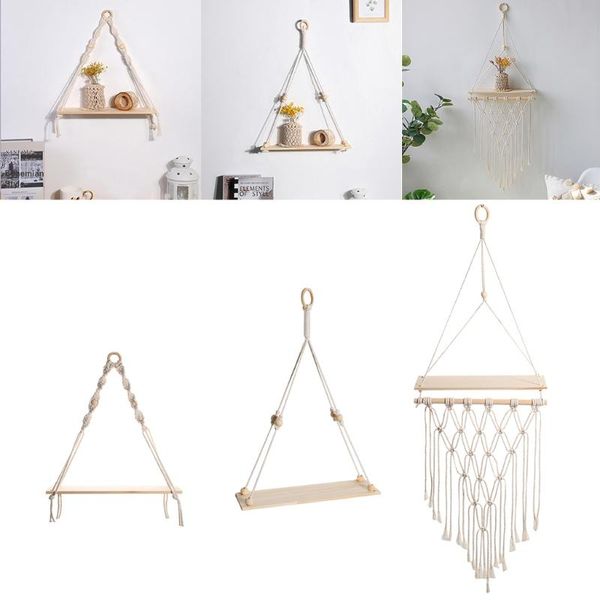 

other home decor hanging shelves for wall macrame room floating shelf bedroom living room, bathroom