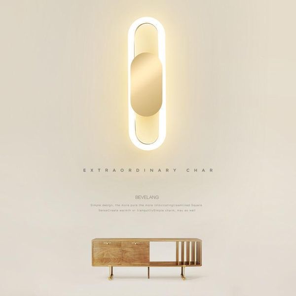 

nordic wall lamp simple bedroom bedside living room modern home decoration suspension chandelier