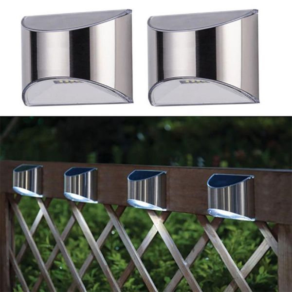 

outdoor wall lamps solar lights step waterproof led stair fence lamp decoration for patio pathway stairs garden yard