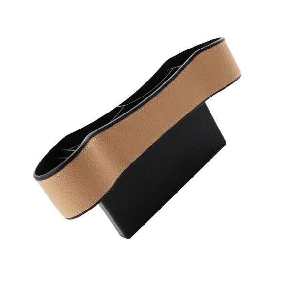 

car organizer gap storage box practical case for phone drink money (beige)