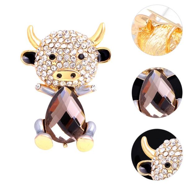 

cell phone mounts & holders drop oil cattle brooches fashion shawl brooch breastpin cloth decor