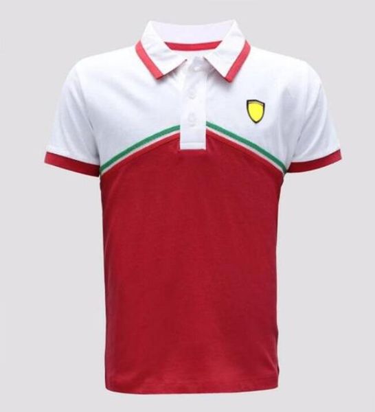 

f1 racing suit polo shirt short sleeves, polyester quick-drying, the same style can be customized