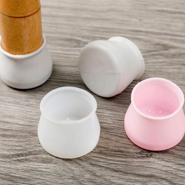 

8/16pcs soft silicone table chair leg cap pad furniture non-slip silent feet cover home floor protector bottom pads covers