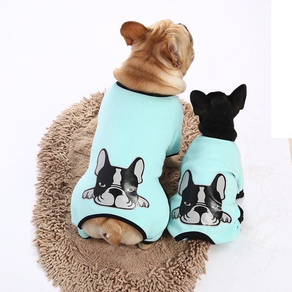 

dog bulldog cloth french dou ying psh winter small dog teddy four legged