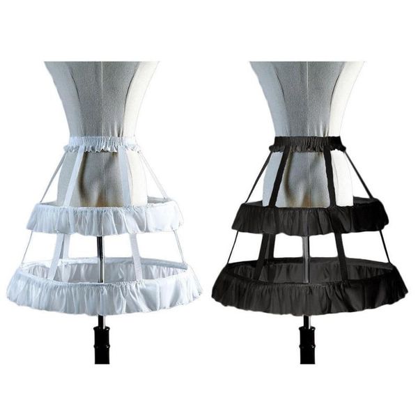 

women's sleepwear lolita petticoat underskirt short dress cosplay wedding skirt two steel fish bones girls birthday gif, Black;red