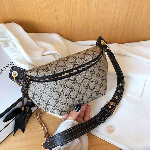 

75% off handbag factory store ins chest bag waist leisure and versatile style small red single shoulder women's bag, Black;red