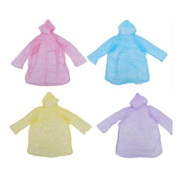 

raincoats 10pcs disposable hooded poncho emergency raincoat camping hiking travel