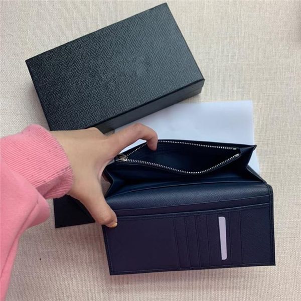 

wallet card package men women long multi-functional wallets luxury design, Red;black