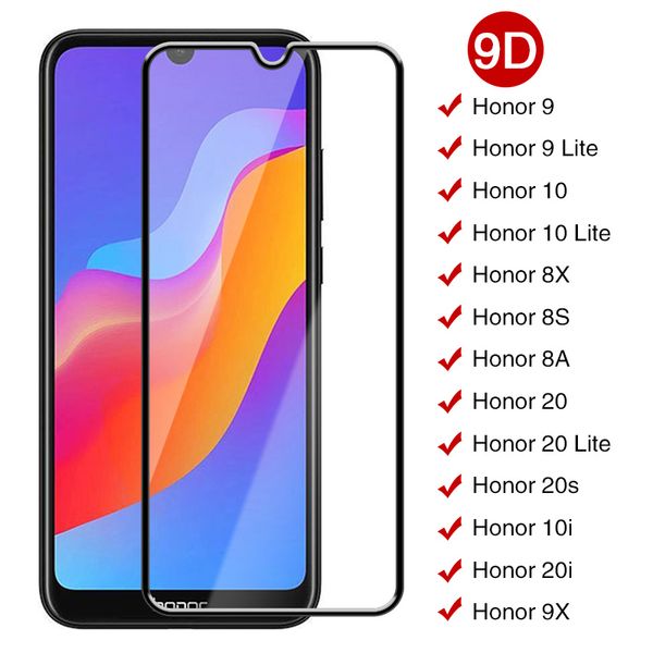 

lx brand 9d tempered glass for honor 9 10 20 lite 10i 20i 20s protective glass for honor 9x 8x 8s 8a film