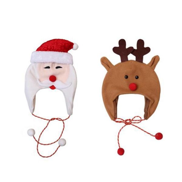 

christmas decorations at69 -soft hat party for baby santa hats red decoration kids gift holiday supplies