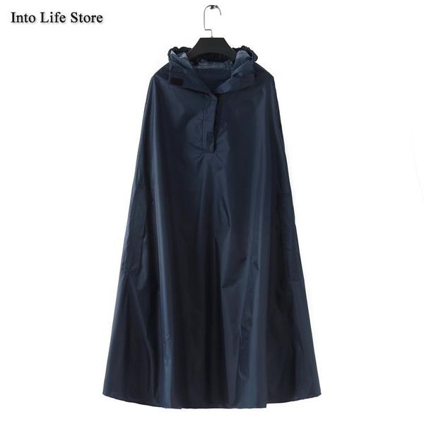 

raincoats long trench coat women poncho raincoat biker waterproof rain clothing jacket camping outdoor windbreaker hiking outerwear gift