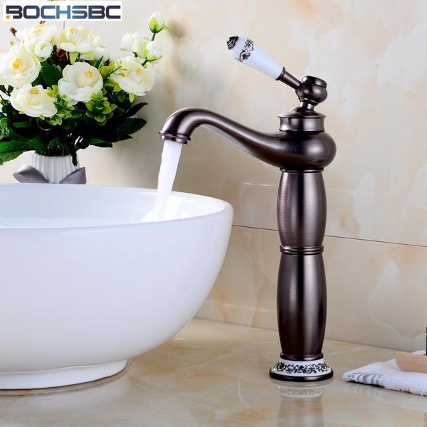 

bathroom sink faucets bochsbc european black brass basin facuets and cold water mixer taps deck mounted stand tap for