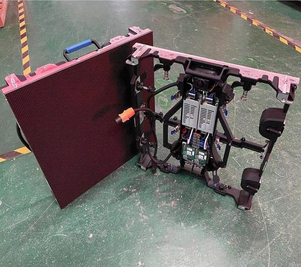 

outdoor led display p3.91 500mm*500mm panel. high-end panel, dual card power supply backup screen.