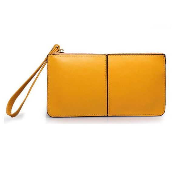 

wallets split leather colorful 3folder women wrist coin purse zipper wallet for, Red;black